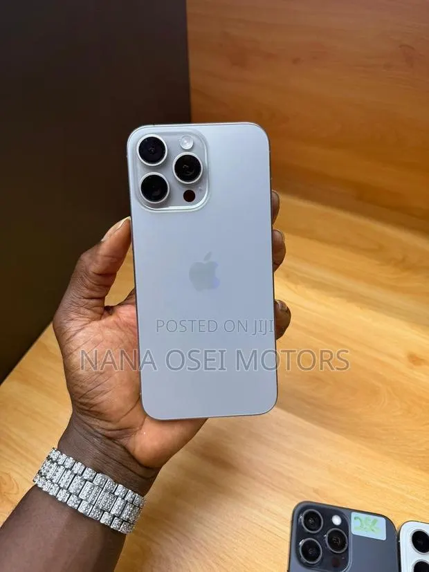 Apple iPhone 15 Pro Max 256 GB Silver · Photo 1