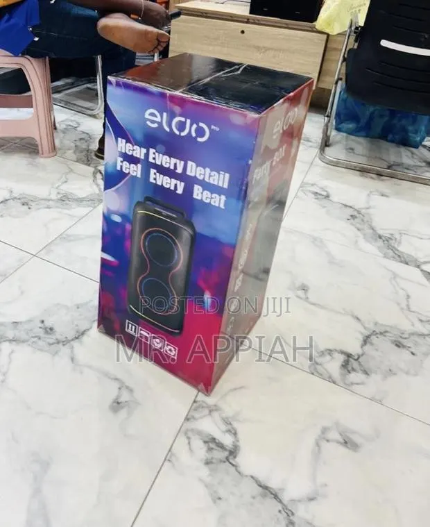 Order Quality Eldo Pb1-100 Double 6,5" Rechargeable Bluetooth Speaker · Photo 1
