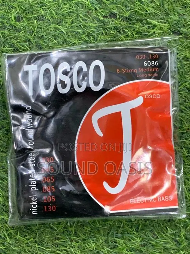 Tosco Nickel-Plated Steel Roundwound 6string for Bass Guitar · Photo 1
