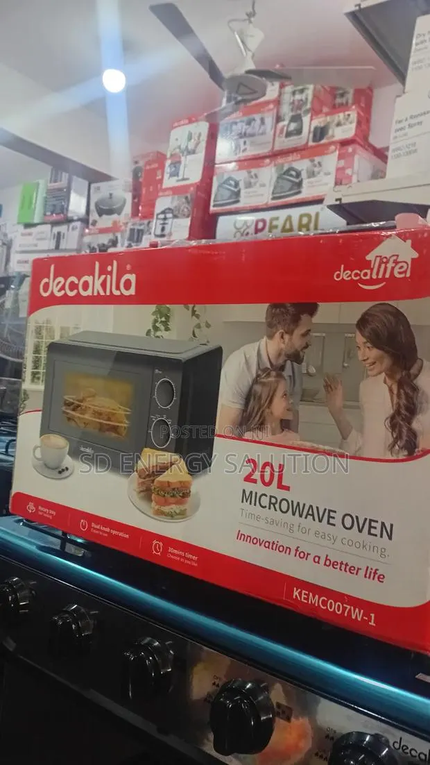 Decakila 20L Microwave Oven – Easy Controls Even Heating · Photo 1