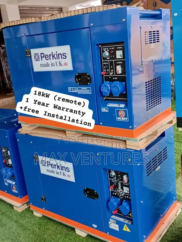 Ventilation Systems 18kva Perkins Diesel Generator Silent · Photo 1