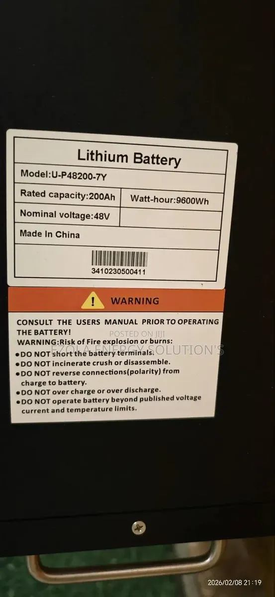 Lithium Battery for Solar Power System · Photo 6