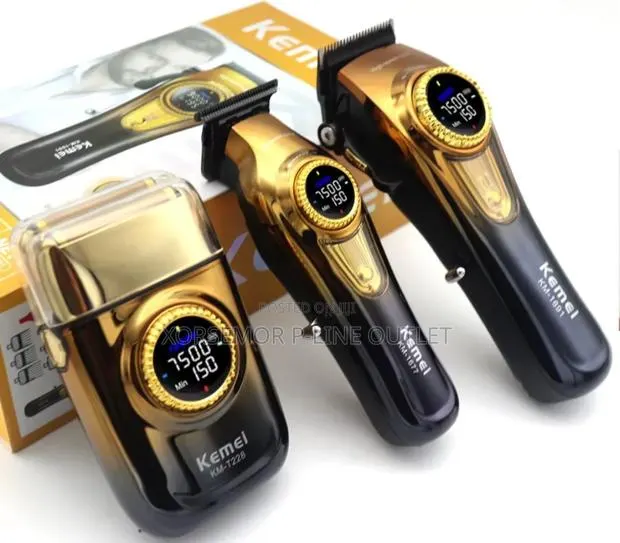 Kemei 1691 1677 T228 Kit Hair Clippers Electric Cordless Hair Trimmer · Photo 1
