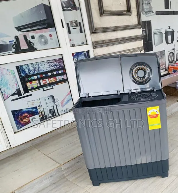 Try Lastest Grey Nasco 11kg Top Loader Washing Machine SemiAuto · Photo 1