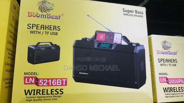 Boombest Bluetooth Speaker Ln-5216bt · Photo 1