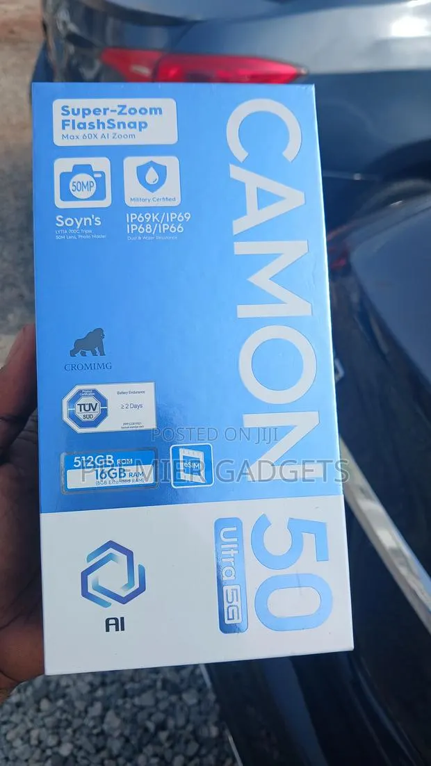 New Tecno Camon 50 Ultra 512 GB Black · Photo 1