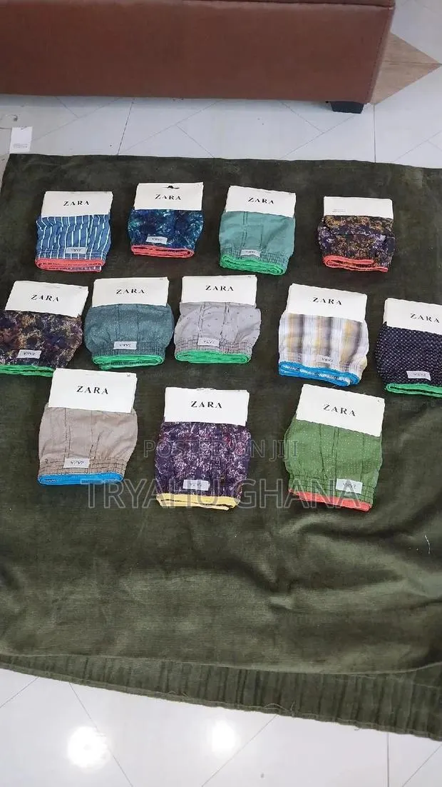 Original Zara Boxer Shorts in All Sizes Available for Sale · Photo 1