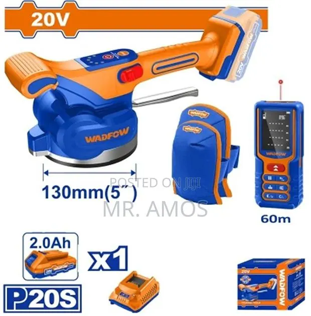 20v Cordless Tile Vibration Machine Combo Kit - Wos241185 · Photo 1
