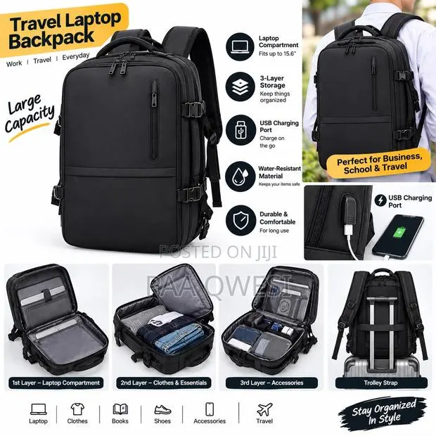 Multifunctional Business Laptop Backpack · Photo 1