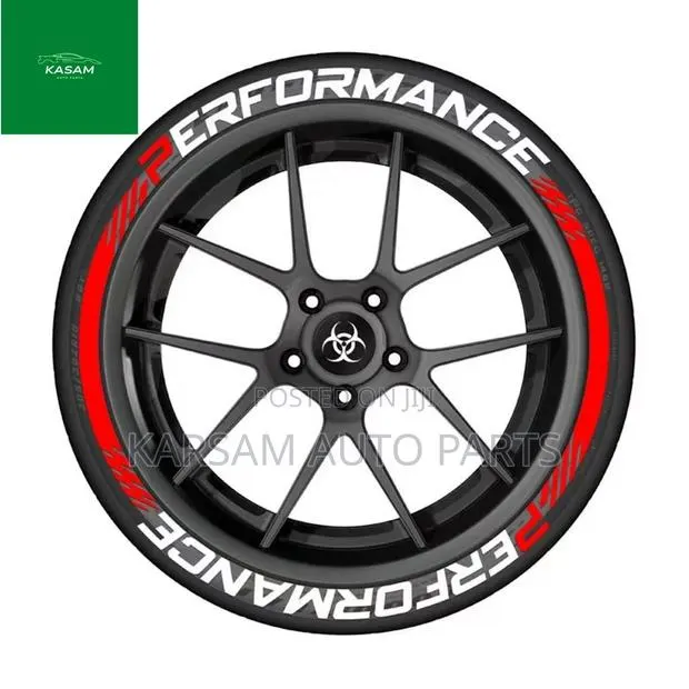 Tyre Sticker Writing · Photo 1