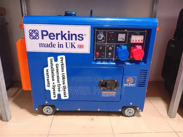 Chaos Craftr Perkins Diesel Generator 10kva Silent · Photo 1