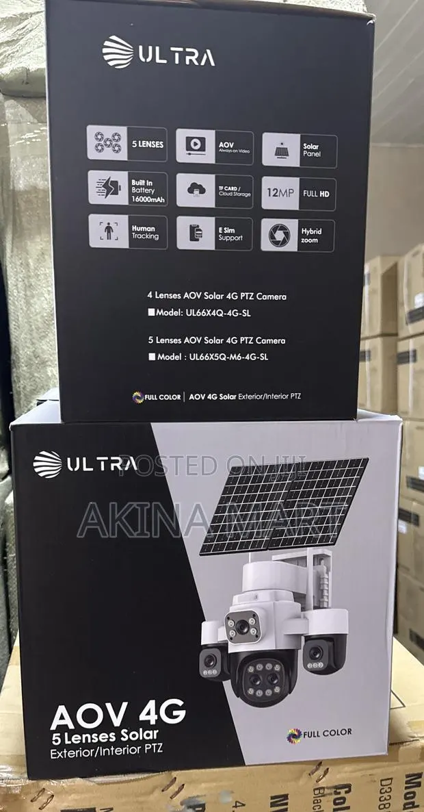 Hieasy 5lens Solar 4G Camera Five Lens 4g Solar Camera · Photo 2