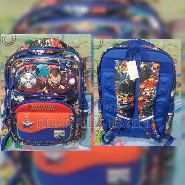 Iron-Man School Bag for Boys 6 to 8 Years ( Reduced to Clear) · Photo 1