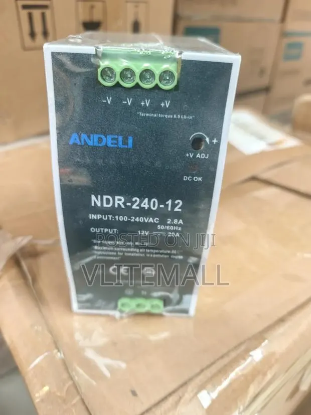 Andeli Ndr-240-12 Industrial Din Rail Power Supply · Photo 1