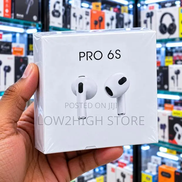 Pro 6S TWS Wireless Bluetooth Earbuds Low2High · Photo 1