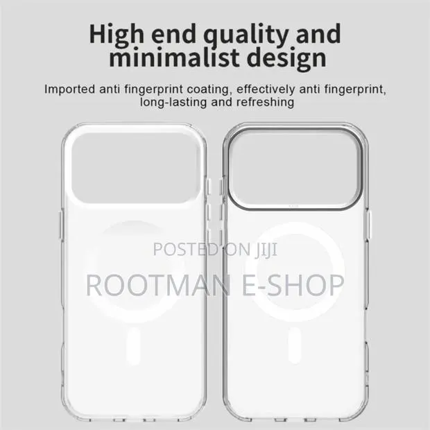 Crystal Clear Magsafe Case for iPhone 17 Series (Air | Pro | Pro Max) · Photo 3