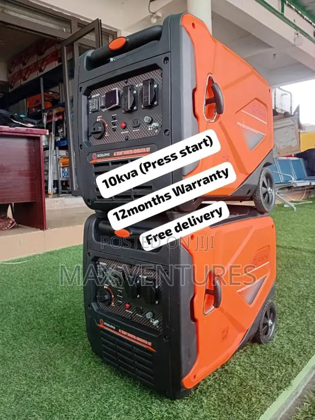 Newly Stocked 10kva Petrol Ecoolmax Silent 13000watts Gen · Photo 1