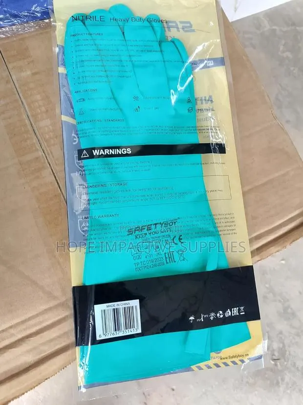 High Quality Safety Boy Nitrile Gloves. · Photo 3