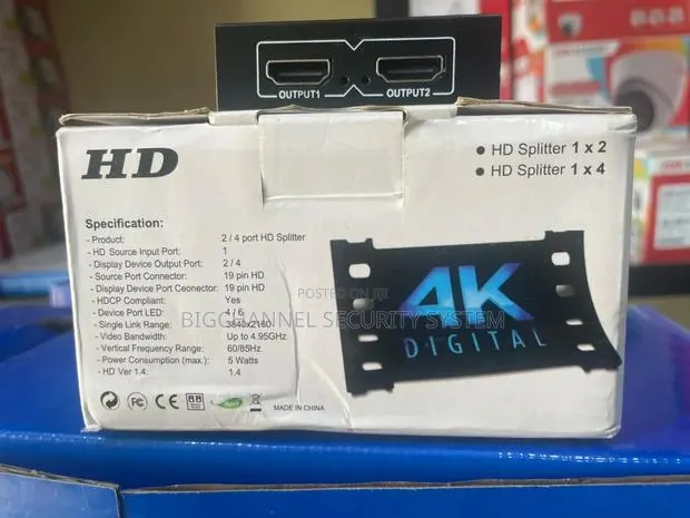 Hd 4k 1×2 Hdmi Spliter · Photo 1