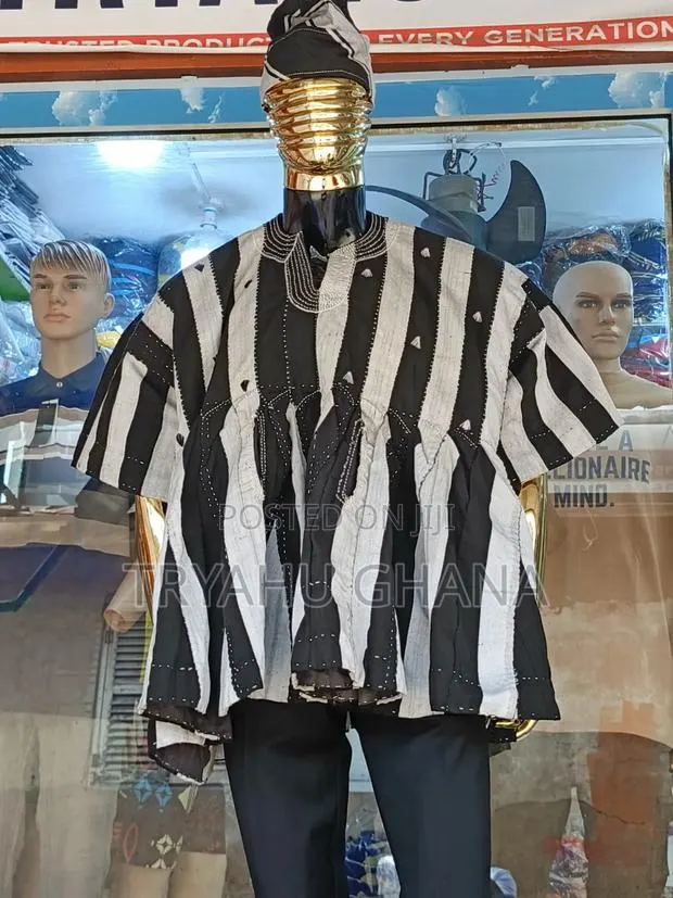 Buy Fugu Smock for Men Ghana | Executive Batakari – Tryahu · Photo 1