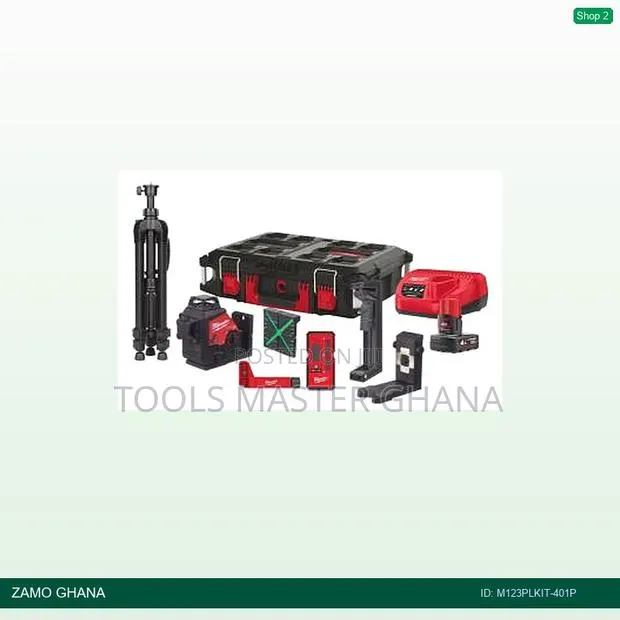 12v Plane Laser Kit M12 In2 - M123plkit-401p · Photo 1