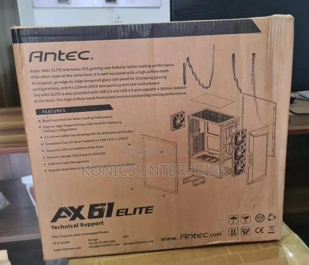 Antec Ax61 Elite Gaming Case · Photo 1