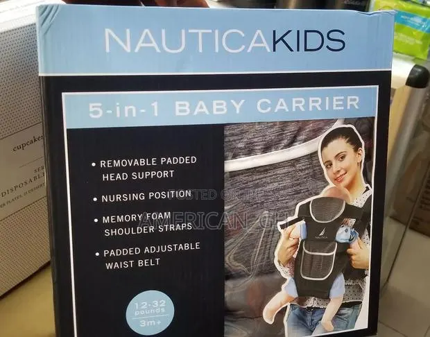 NAUTICA Kids 5-in-1 Baby Carrier, 12-33 Pounds (3M+) · Photo 1