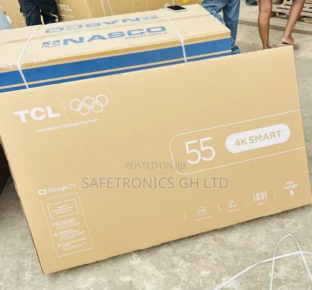 Fabulous Sleek 55 Inch Smart TCL Android Frameless Led TV · Photo 1