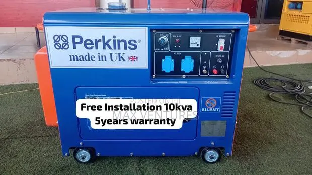 Brand New Perkins 10kVA Diesel Power Generator · Photo 1