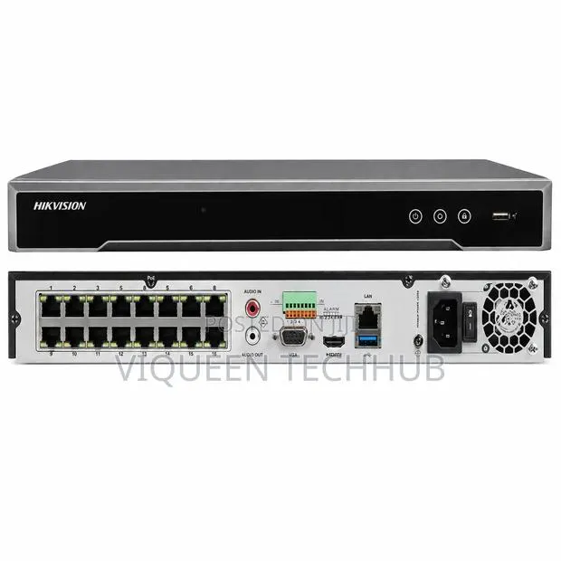 Ds-7616ni-Q2_16p_as - NVR Hikvision 16 Channel Poe Hd Value Series · Photo 1
