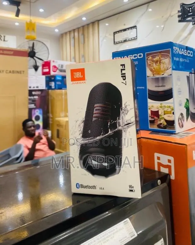 Get Premium JBL Flip 6 Wireless Speaker(Waterproof) Black · Photo 1