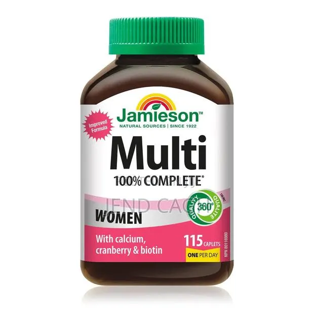 Jamieson Women Multivitamin With Calcium, Cranberry Biotin · Photo 1