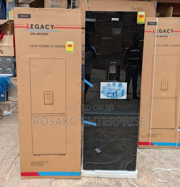 Legacy 311ltrs Black Mirror Fridge Ghc5050 · Photo 1