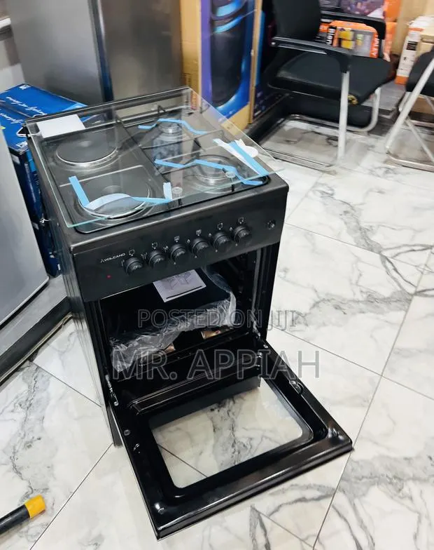 Original Volcano 50x50 Freestanding 2 Gas + 2 Electric Cooker. · Photo 1