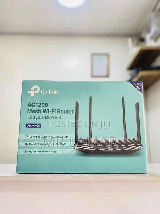 Tp Link Ac1200 Mesh Wi-Fi Router Archer C6 · Photo 1