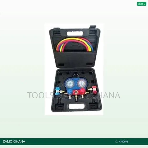 Yz-4009-1 R134a Alu a/C Manifold Gauge Set - H360608 · Photo 1