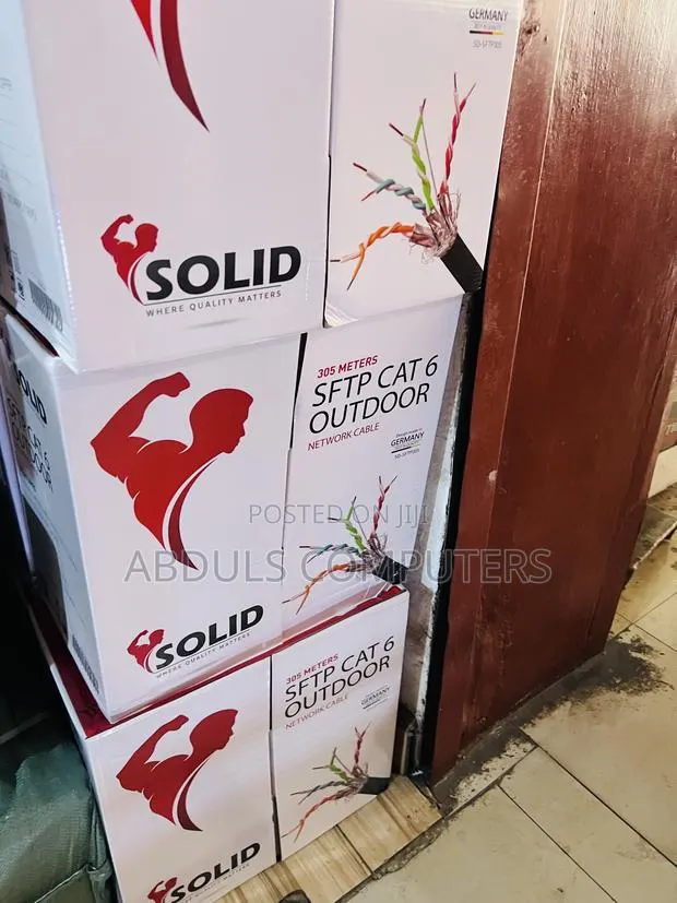 Solid SFTP Cat6 Outdoor · Photo 1