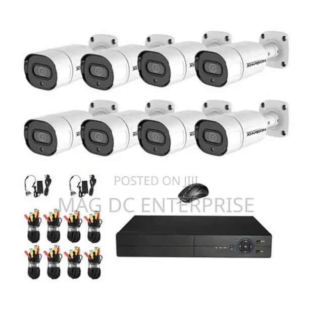 8 Channels Smart CCTV With 8 Cameras , Complete Cables and Accesories · Photo 1
