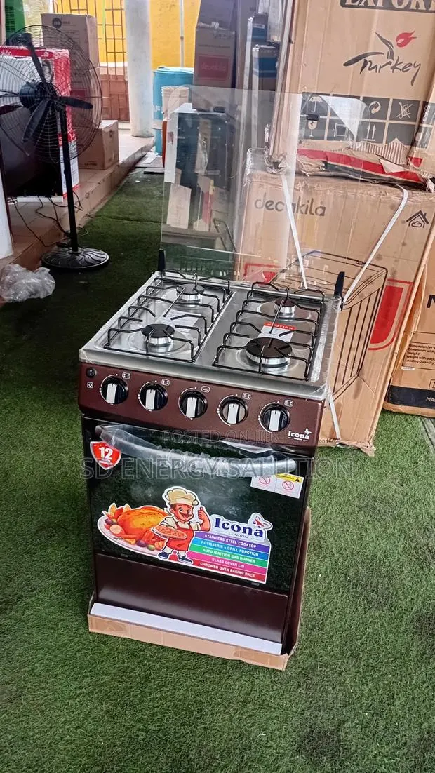 Icona Gas Cooker – Fast Heating Easy · Photo 1