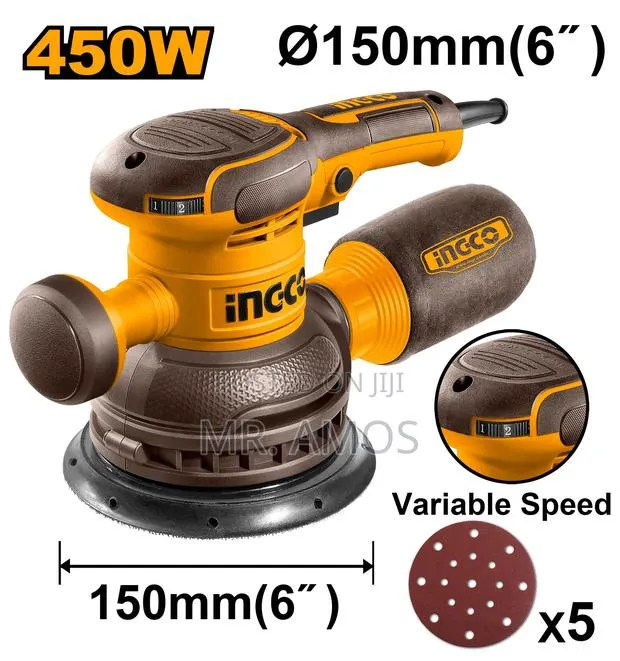 Ingco 450w Industrial Rotary Sander - Rs4508 · Photo 1