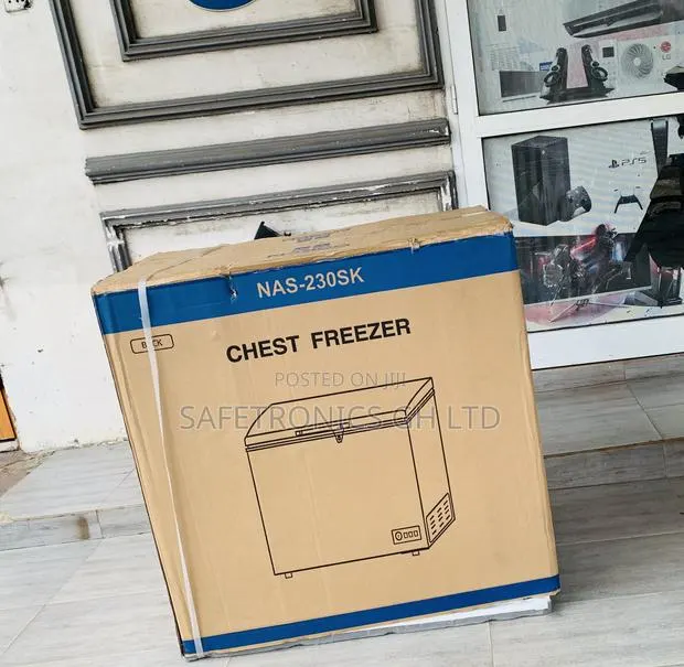Super Neat Nasco 195l Nas-230sk Chest Freezer Silver · Photo 1