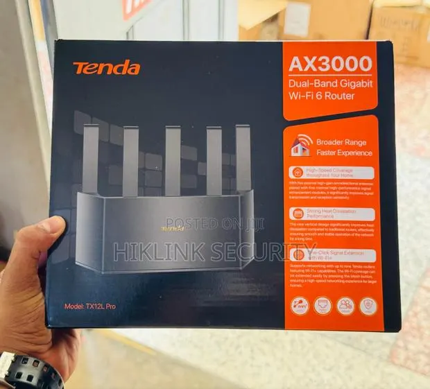 Tenda Wifi 6 Dual Band Ax3000 Router · Photo 1
