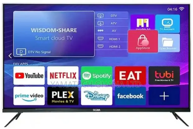 Sigma 55inch Uhd 4k Smart Tv With Bluetooth And Wifi · Photo 1