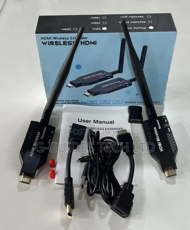 50m Hdmi Wireless Extender Transmitter and Receiver · Photo 1
