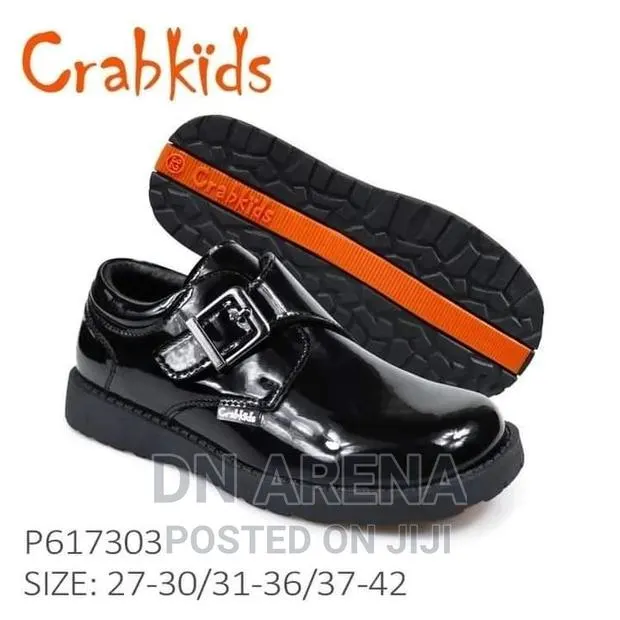 Premium Patent Leather Boys Black Shoes Size 26 to 42 · Photo 4