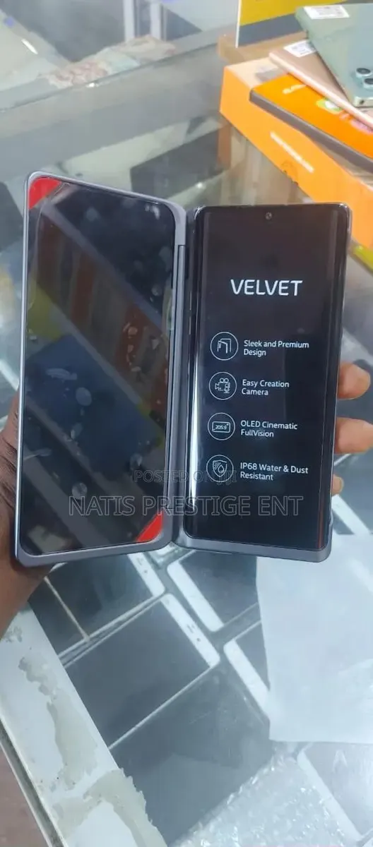 New LG Velvet 5G UW 128 GB Black · Photo 1