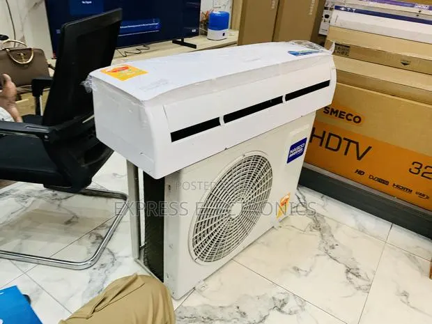 Less Expensive White Nasco Air Conditioner Inverter 1.5hp · Photo 1