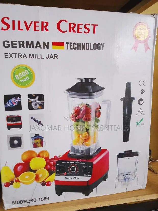 2in1 Silver Crest Blender (8500w) · Photo 1
