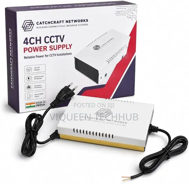 Jovision 12v-4ch 4ch Power Supply · Photo 1