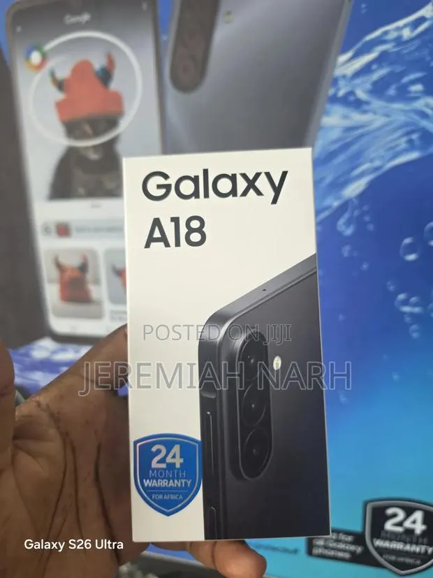 New Samsung Galaxy A18 128 GB Black